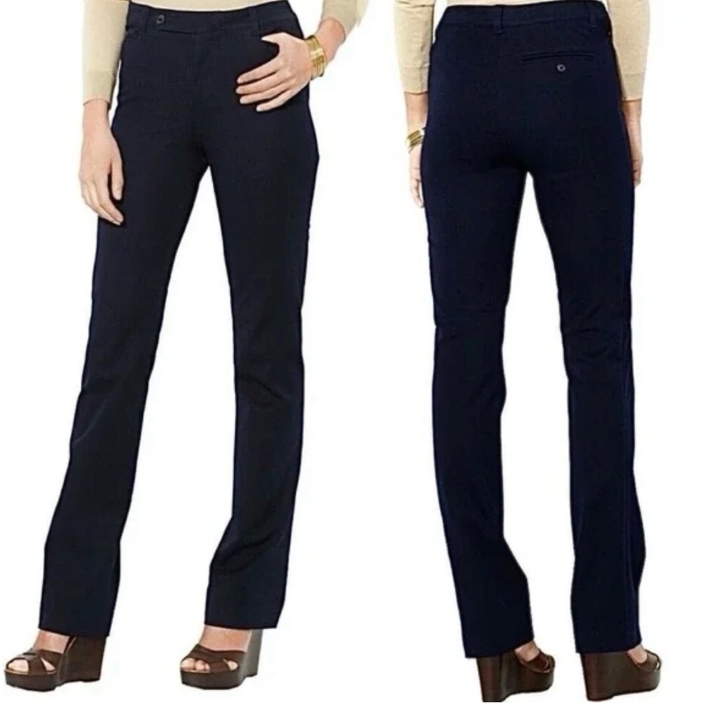 Ralph Lauren Wms Black Chinos